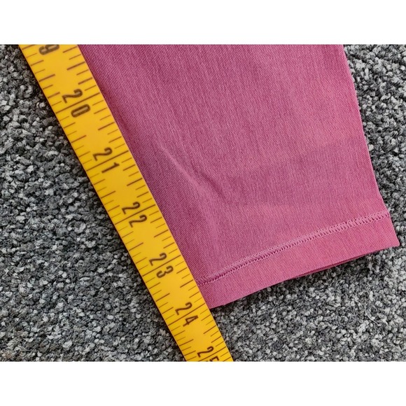 Under Armour Compression Leggings HeatGear Athletic Black Pink Medium - Picture 6 of 6